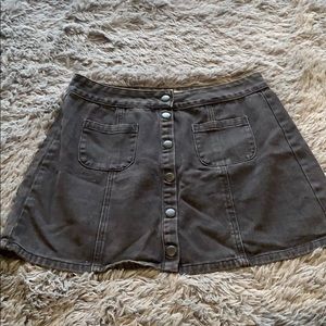 Brandy Melville jean skirt